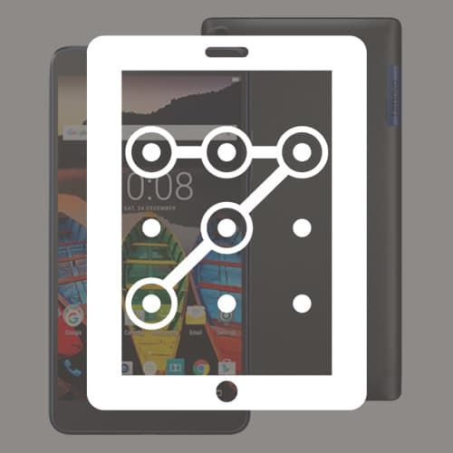 Сброс графического ключа в планшете Lenovo Tab 3 7 Plus